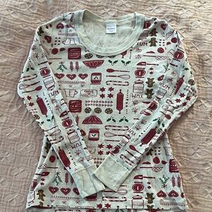 Hanna Andersson baking pajama top S